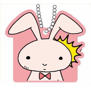 【メール便なら￥120で全国へ】キーカバー『ネネチャンノウサギ』 クレヨンしんちゃん☆CRS-016