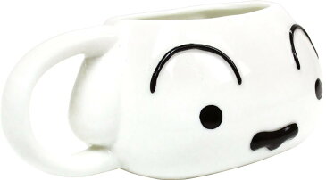 【クレヨンしんちゃん】ダイカットマグカップ『シロ』専用箱付き(コーヒーカップ/コップ/フェイスマグ/スープマグ/食器/生活雑貨/シンちゃん/テレビアニメ/しろ)KS-5524261SI