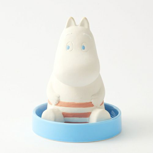 MOOMIN ムーミン 加湿器 素焼き加湿器(かしつき)『ムーミン水着』MOM-314（グッズ 通販 インテリア 置物 ウィルス 乾燥対策 受験勉強 プレゼント ホワイトデー バレンタインデー ギフト ラッピング）