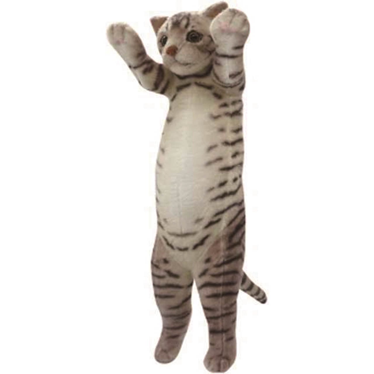 たっちぃZoo にゃんこ さばとら たっちぃZOO ニャンコ サバトラ☆株式会社リード正規品☆(アニマル ヌイグルミ ぬいぐるみ 犬 わんこ ネコ 猫 本物 たっちい にゃんこ 人気 本物)のサムネイル