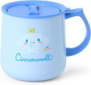 サンリオ シナモロール フタ付き ステンレスマグ 360ml SANRIO シナモン 蓋付 ステンレス マグカップ 保温 保冷 両用 コップ カップ マグ 取手付き キャンプ