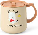 サンリオ ポチャッコ フタ付き ステンレスマグ 360ml SANRIO ぽちゃっこ 蓋付 ステンレス マグカップ 保温 保冷 両用 コップ カップ マグ 取手付き キャンプ キャラクターズ