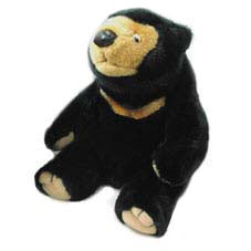 入荷★マレーちゃんS★ヌイグルミ★モンスイユ★ぬいぐるみ/ブラック/マレーグマ/クマのサムネイル