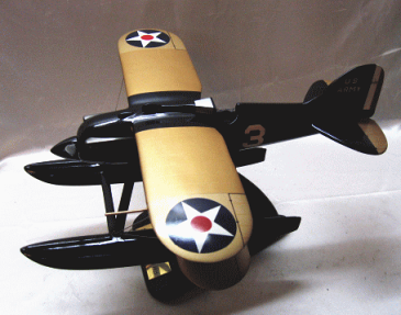 【レース米複葉機マホガニー製】Elite SKYWARRIORSシリーズ 1/20★CURTISS R3C-2 SCHNEIDER CUP WINNER 1925(米A)#US11-9