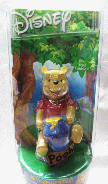 【少々訳あり】BOBBLEHEAD DOLLボブルヘッドドール★くまのプーさんWINNIE THE POOH(H/K)