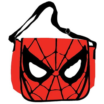 【訳有り】スパイダーマン　マスク　メッセンジャーバッグ