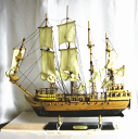 フリゲート 帆船 模型 FREGATE ハンドメイド