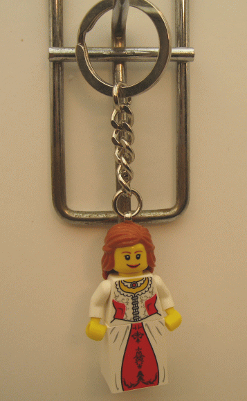 LEGO ストア限定 キングダム プリンセス キーチェーン レゴ キーリング キーホルダー
