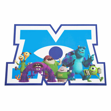 US版　ディズニー　モンスターズユニバーシティ　プレースマット(ランチマット）