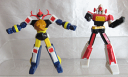 訳あり 未来ロボ ダルタニアス プラスチック製 ミニ フィギュア 2種セット (BOX-R)