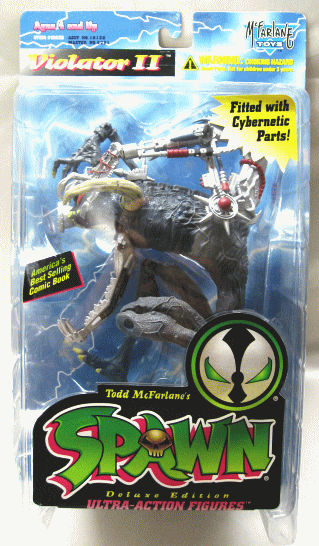 訳あり トッドマクファーレン スポーン シリーズ4 バイオレーター2 サイバーバイオレーター