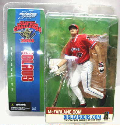 Mlb（大聯盟） - US版 マクファーレン BIG LEAGUE ホームランチャレンジ 2003 トロイ グラウス アクションフィギュア