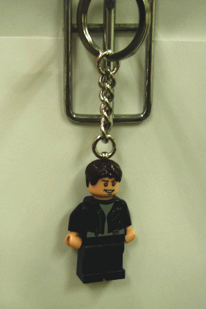 LEGO レゴ インディジョーンズ クリスタルスカルの王国 革ジャン マット キーチェーン キーリング キーホルダーのサムネイル