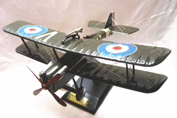 【英複葉機手作りマホガニー製】Elite SKYWARRIORSシリーズ 1/20★ROYAL AIRCRAFT FACTORY SE5A(英A)#ES12-3