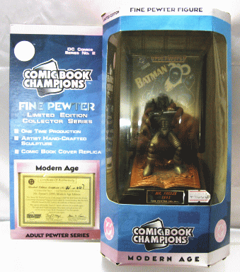 コミックブック限定 バットマン ファインピューターフィギュア Mr.フリーズ 1995(BT-4) モダンエイジ シリアルナンバー入り