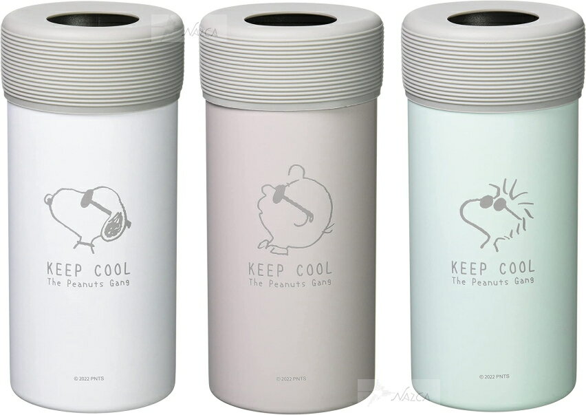 スヌーピー 保冷ステンレスボトルホルダー ペットボトルカバー『 SNOOPY ジョークール』(500-600ml対応 グッズ 真空 キャンプ デスクワーク 熱中症 ボトルケース ペットボトルホルダー ランチグッズ 新生活 新入学 ペットボトルホルダー)のサムネイル