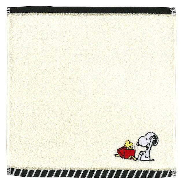 スヌーピー タオル ハンドタオル イニシャルタオル　イニシャル マーク　メール便なら6枚迄240円で全国へ　ミニタオル ギフト ハンカチタオル 入園入学 SNOOPY 通販