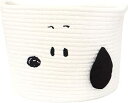 スヌーピー ロープバスケット Lサイズ バスケット 収納 カゴ 籠 小物入れ SNOOPY グッズ 通販 ランドリーバスケット 洗濯 新生活 インテリア プレゼ...