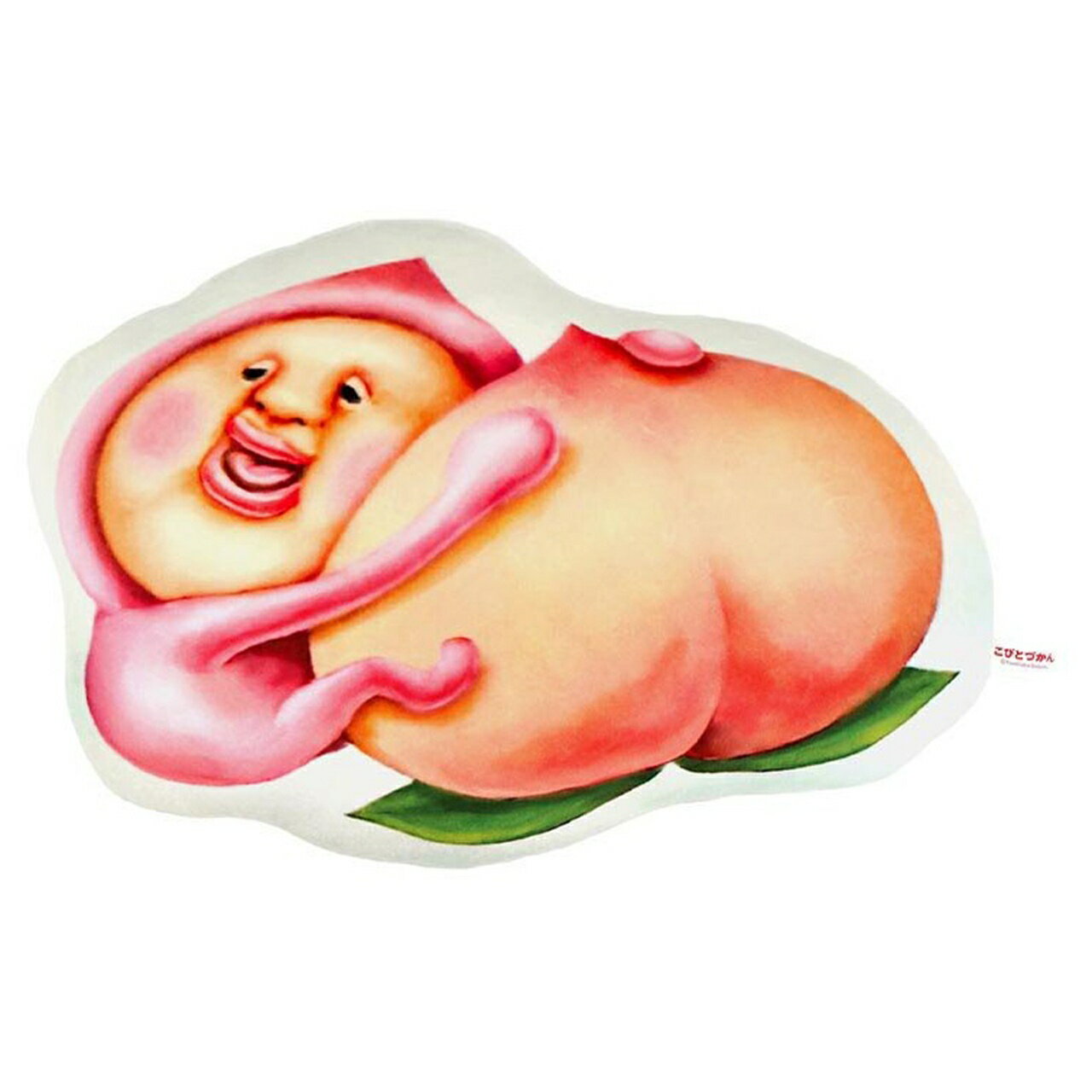 こびとづかん 枕 ピロー かくれももじり カクレモモジリ&桃 ふわとろ クッション まくら こびとずかん グッズ カクレモモジリ 新築祝い グッズ クッション