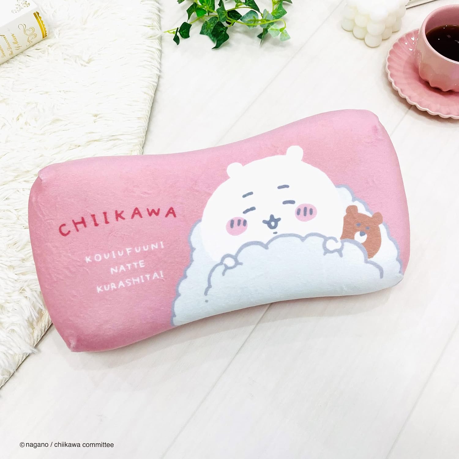 ちいかわ リラックスピロー まくら 枕 チイカワ 低反発クッション マクラ 低反発 寝具 グッズ 通販 クッション ナガノ イラストレーター 子供 クリスマス [3]