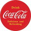 【スティールサイン】【サイン】【コカコーラ】【ガレージ】【COCA-COLA】【丸型】