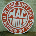 【ステッカー】【MAC TOOLS】【レーシングステッカー】【マックツール】