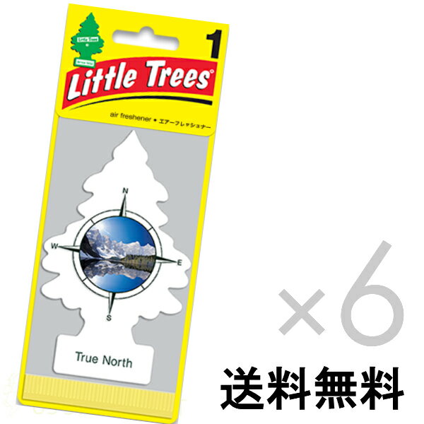 【ホールセール】トゥルー　ノース【まとめ買い】リトルツリー【Little Tree】6枚セット送料無料【True North】　【芳香剤　車】2017年NEW