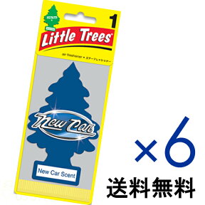 【ホールセール】ニューカー【まとめ買い】【リトルツリー】【Little Tree】【6枚セット送料無料】【New Car Scent】　【芳香剤　車】