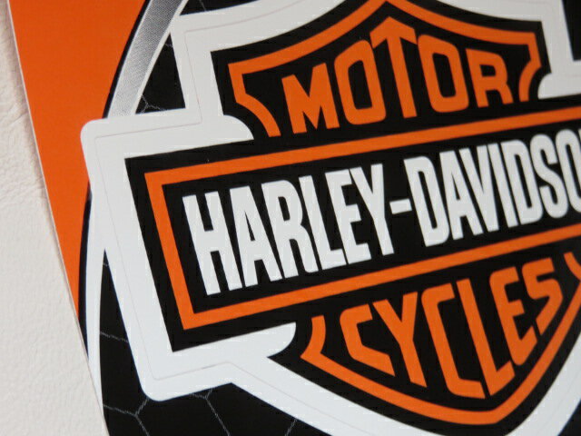 Importitems【ステッカー】【ハーレー】【HARLEYDAVIDSON】ロゴ20times;15cm台紙サイズ【デカール】