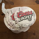 【アメリカンスタイル】【ペーパーコースター】【バー気分で！】【100枚】【クアーズライト】【COORS LIGHT】【送料込】