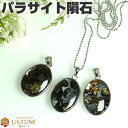 パラサイト 隕石 ペンダントトップ ケニア産 オーバル 天然石 パワーストーンパラサイト隕石【パワーストーン専門店 アクセサリー ネックレス ペンダント シルバ...