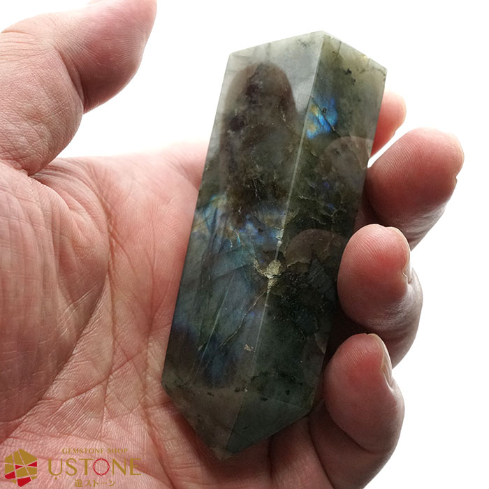 ラブラドライト ポイント 原石 ポリッシュ 天然石 パワーストーンラブラドレッセンス 【あす楽】【パワーストーン専門店 原石 浄化 お守り】