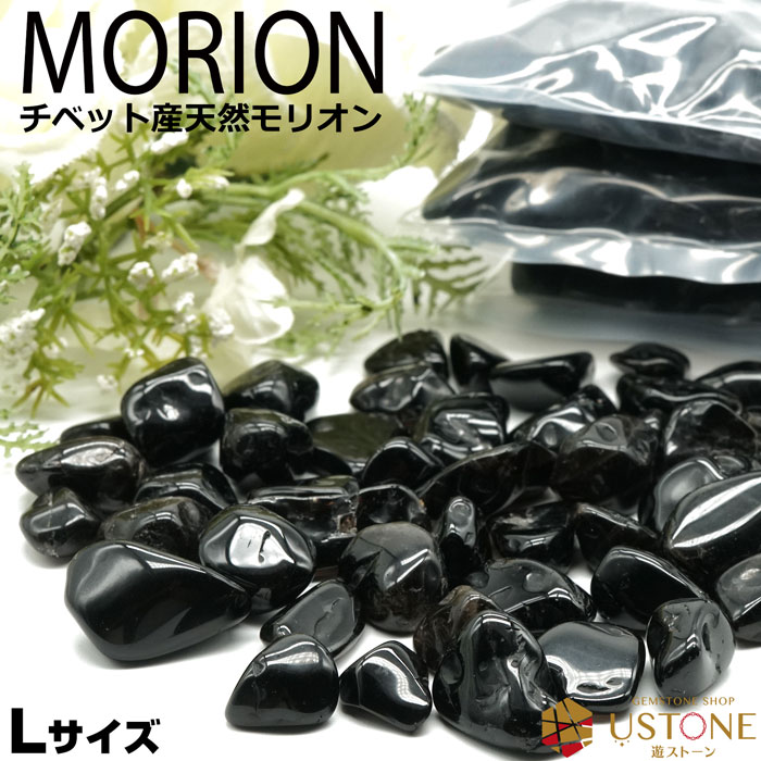 モリオン さざれ 黒水晶 さざれ石 L