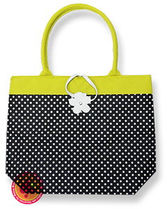 マザーズバッグ（プチドットブラック）/Hanna Hula （ハンナフラ）【楽ギフ_包装】