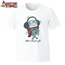 アドベンチャータイム Tシャツ 150cm BMO どこいってたの? 【ホワイト】ビーモ Adventure Time