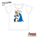 Tシャツ レディース(M) アイスキング(白)/アドベンチャータイム Adventure Time