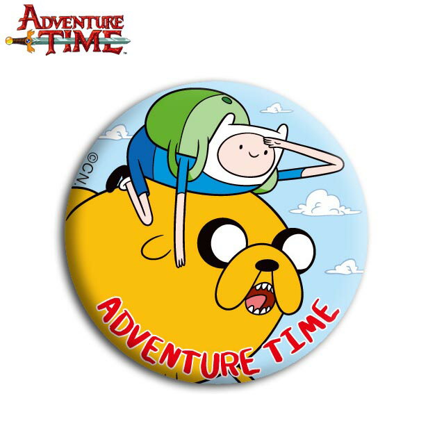 超P祭 缶バッチ/アドベンチャータイム(37mm) /アドベンチャータイム Adventure Time