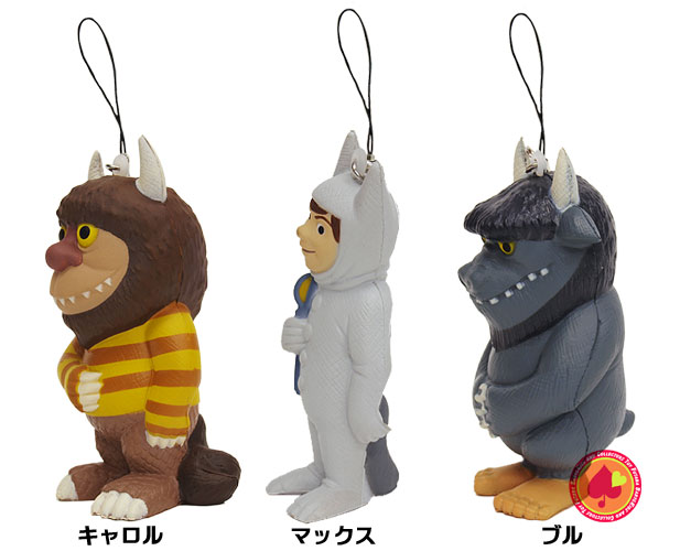 かいじゅうたちのいるところ スクイーズ携帯ストラップ/Where The Wild Things Are ustoy-10017934 キッズリュック・BUYERSNETCLUB サンプル画像2