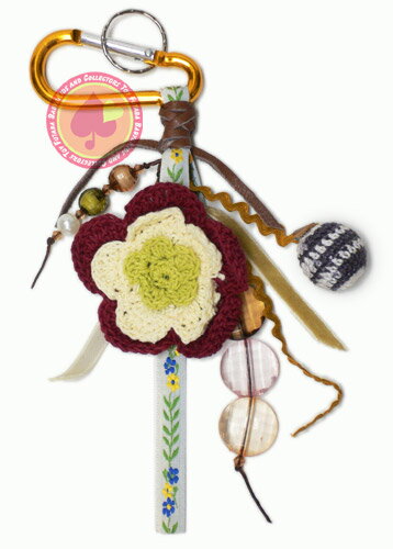 Rakuten - チャームキーチェーン（イエロー）/Key Stone