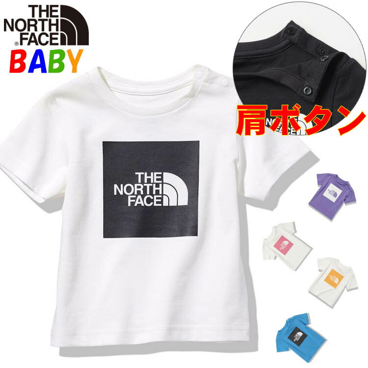 Ρե ٥ӡT 顼ɥӥå 80-90cm Ⱦµ ˤλҽλҥȥɥ֥ North Face Colored Big Logo T-Shirt