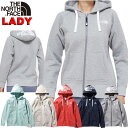 ザ・ノース・フェイス ノースフェイス レディース パーカー裏起毛リアビューフルジップフーディ【Sサイズ】North Face Rearview FullZip Hoodie【長袖 無地 アウトドア 夏のキャンプ夜の防寒 アウター】