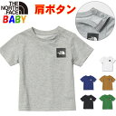 i m[XtFCX xr[TVc X[XNGAS y80-90cmz j̎q̎qAEghAuh North Face Small Square Logo T-Shirt