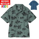 キッズ アロハシャツ【160-130cm】ザ・ノース・フェイス North Face 【 速乾 UVカット 男の子 女の子 海水浴 川遊び 旅行 キャンプ おしゃれアウトドアブランド】