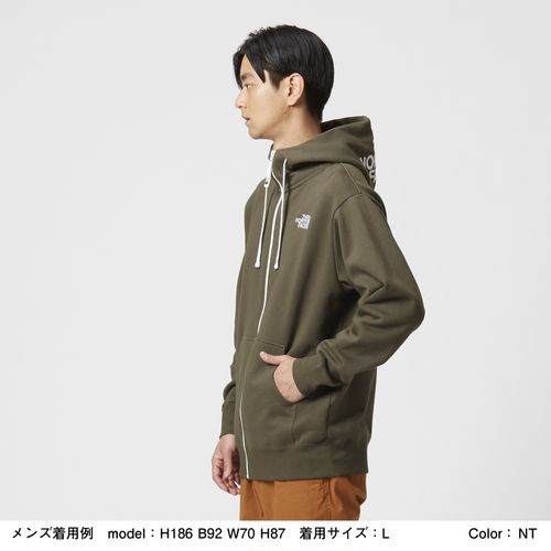 【国内正規品】ノースフェイス メンズ パーカ 【XS-XL】リアビューフルジップフーディ【アウター 防寒 ジャケット 長袖 無地 おしゃれアウトドア 】Rearview FullZip Hoodie 3