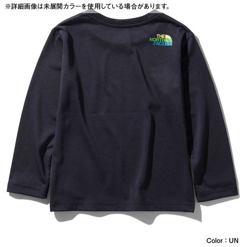 期間限定 最高2000円クーポン 送料込価格 ノースフェイス キッズ 長袖Tシャツ ロングスリーブTNFロゴ【100-150cm】North Face 男の子女の子アウトドアブランド L/S TNF Logo Tee