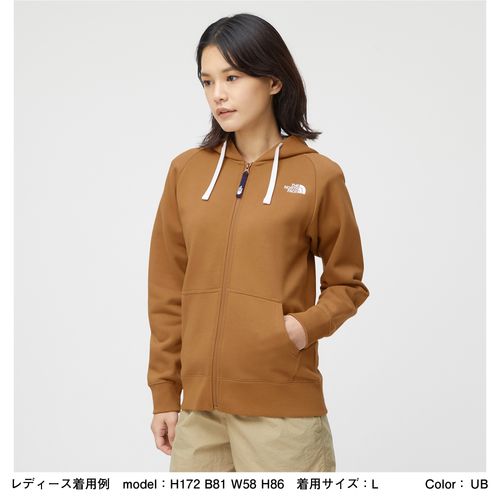 【国内正規品】ノースフェイス レディース パーカーリアビューフルジップフーディ【S-XL】【長袖 裏起毛 無地 アウトドア 夏のキャンプ夜の防寒 アウター】North Face Square Logo Full Zip 3