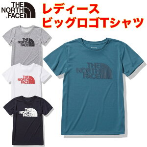 ノースフェイス レディースTシャツ ビッグロゴ North Face おしゃれアウトドアブランド女性用 S/S Big Logo