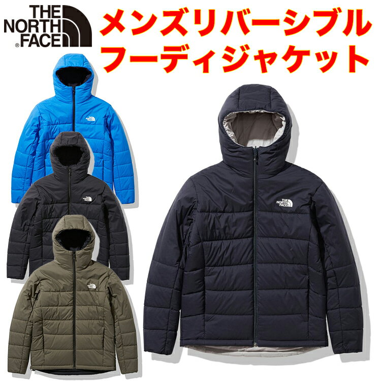 ノースフェイス メンズ リバーシブルエニータイムインサレーテッドフーディ スポーツ 防寒 North Face Reversible Anytime Insulated Hoodie