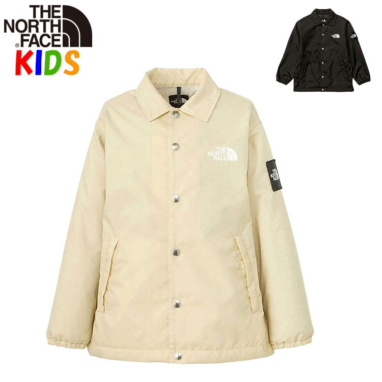 楽天キッズリュック・BUYERSNETCLUBノースフェイス キッズ【100-150cm】ザ・コーチジャケット North Face 長袖 無地 男の子用 女の子用 アウター おしゃれアウトドアブランドカッコイイ アウター