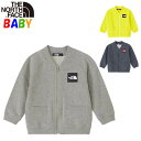 ノースフェイス ベビー スウェットロゴジャケット【80cm90cm】North Face【出産祝い男の子女の子未就学児通学通園用服 遠足 お出かけ 旅行】